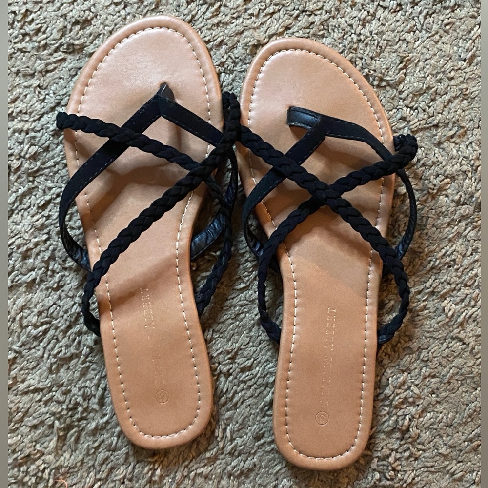 Black sandals